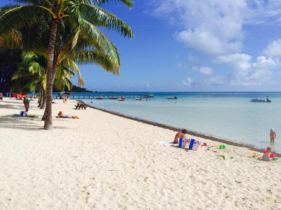 Beach De Reve De Moorea Hauru Buitenkant foto